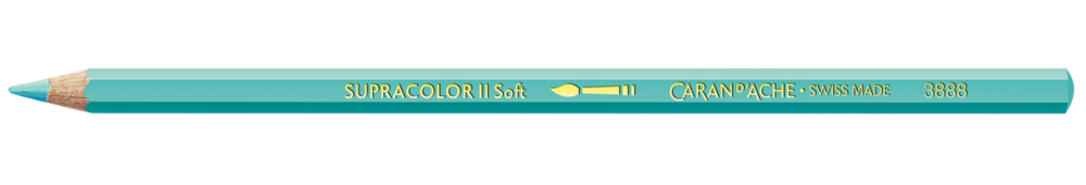 Licht Malachietgroen / Light Malachite Green Caran d'Ache Supracolor Aquarelpotlood / pencil Kleur 181