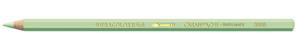 Lichtgroen / Light Green Caran d'Ache Supracolor Aquarelpotlood / pencil Kleur 221