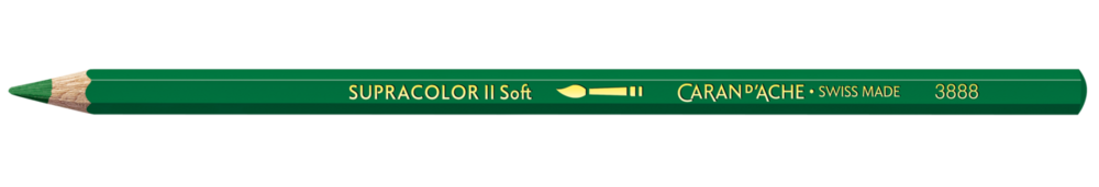 Spargroen / Pine Green Caran d'Ache Supracolor Aquarelpotlood / pencil Kleur 239