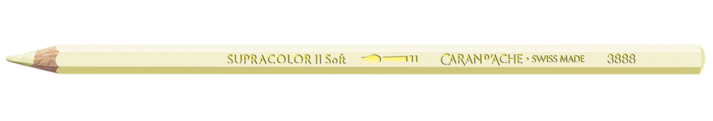 Licht Citroengeel / Light Lemon Yellow Caran d'Ache Supracolor Aquarelpotlood / pencil Kleur 241