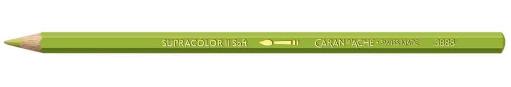 Licht Olijfgroen / Light Olive Green Caran d'Ache Supracolor Aquarelpotlood / pencil Kleur 245