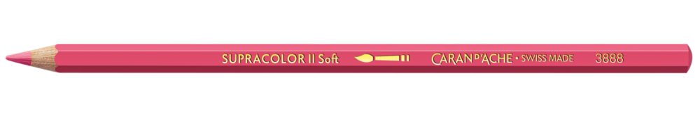 Framboosrood / Raspberry Red Caran d'Ache Supracolor Aquarelpotlood / pencil Kleur 270