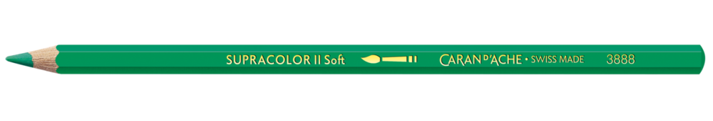 Empire Groen / Empire Green Caran d'Ache Supracolor Aquarelpotlood / pencil Kleur 290