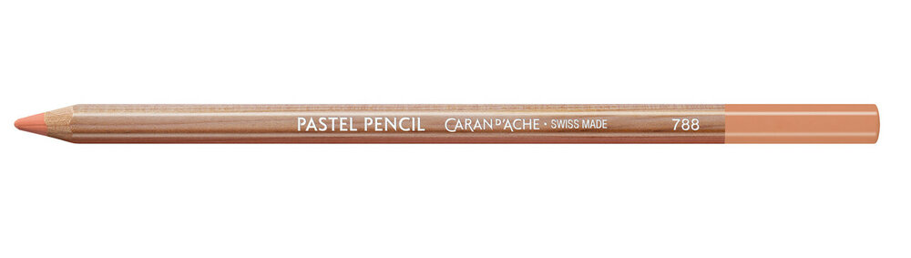 Herulaneum Rood / Herulaneum Red Caran d'Ache Pastel Potlood / Pencil Kleur 068