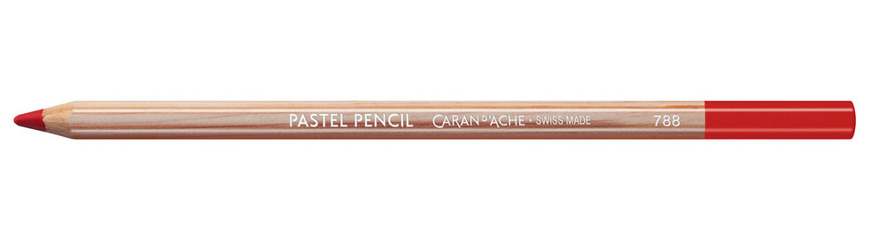 Karmozijn / Crimson Caran d'Ache Pastel Potlood / Pencil Kleur 080