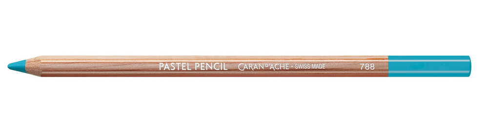 Lichtblauw / Light Blue Caran d'Ache Pastel Potlood / Pencil Kleur 161