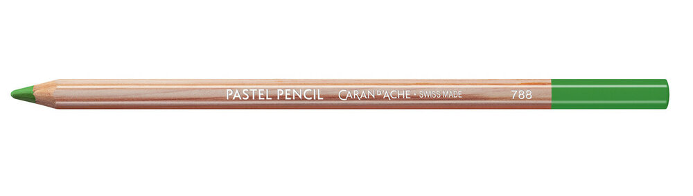 Mosgroen Medium 30% / Moss Green Medium 30% Caran d'Ache Pastel Potlood / Pencil Kleur 234