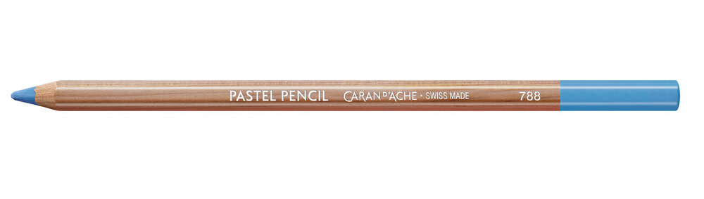 Kobaltblauw 30% / Cobalt Blue 30% Caran d'Ache Pastel Potlood / Pencil Kleur 664