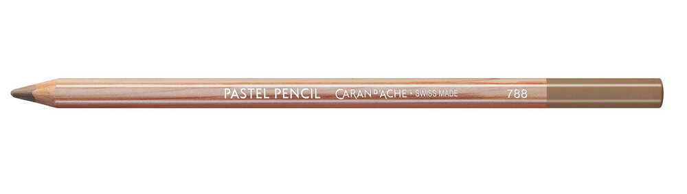 Donker Vleeskleurig 50% / Dark Flesh Tone 50% Caran d'Ache Pastel Potlood / Pencil Kleur 746