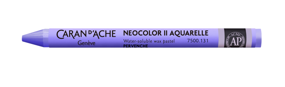 Pervenche / Hell violet / Periwinkle Blue Caran d'Ache Neocolor II Watervermengbaar Wax Pastels Kleur 131