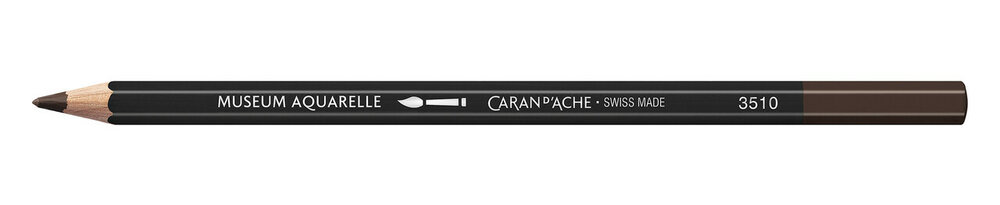Omber / Umber Caran d'Ache Museum Aquarelpotlood / Pencil Kleur 049