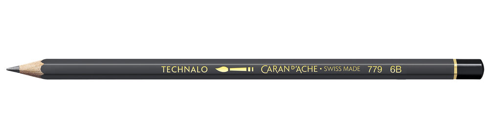 6B Caran d'Ache Graphite Line Technalo aquareleerbaar grafietpotlood  Kleur 256