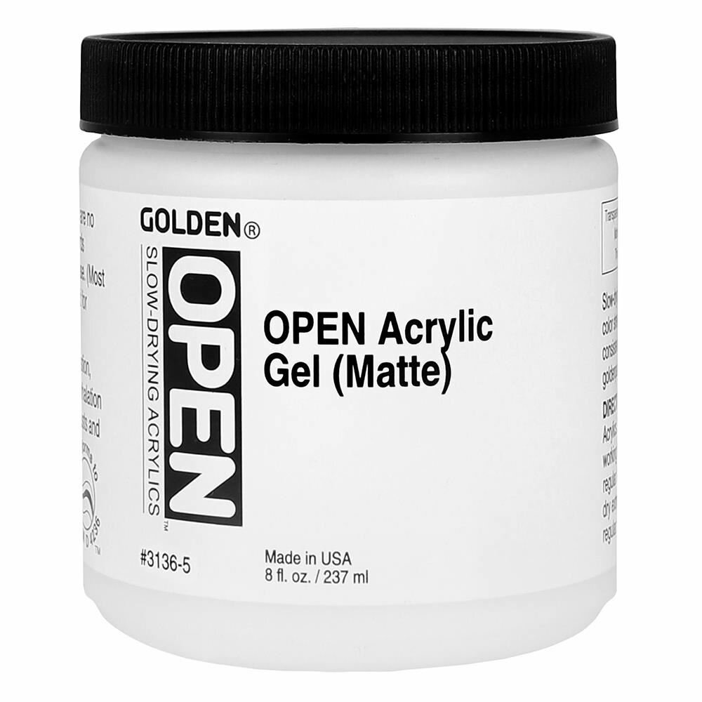 Matte Acryl Gel medium OPEN Acrylic Gel 237 ml Medium 3136