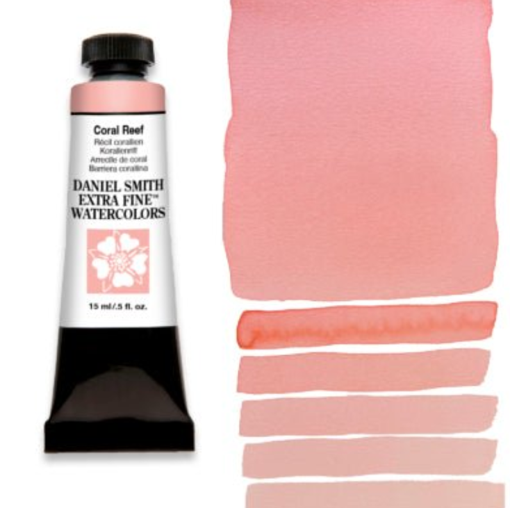 Coral Reef (S1) Aquarelverf Daniel Smith (Extra fine Watercolour) 15 ML Kleur 255