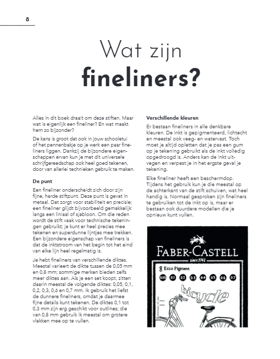 Fijne lijntjes door Kim Becker