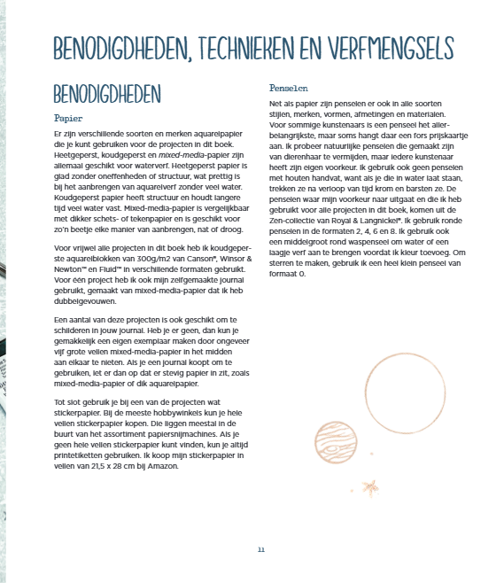 Schilder de sterren door Sosha Davies