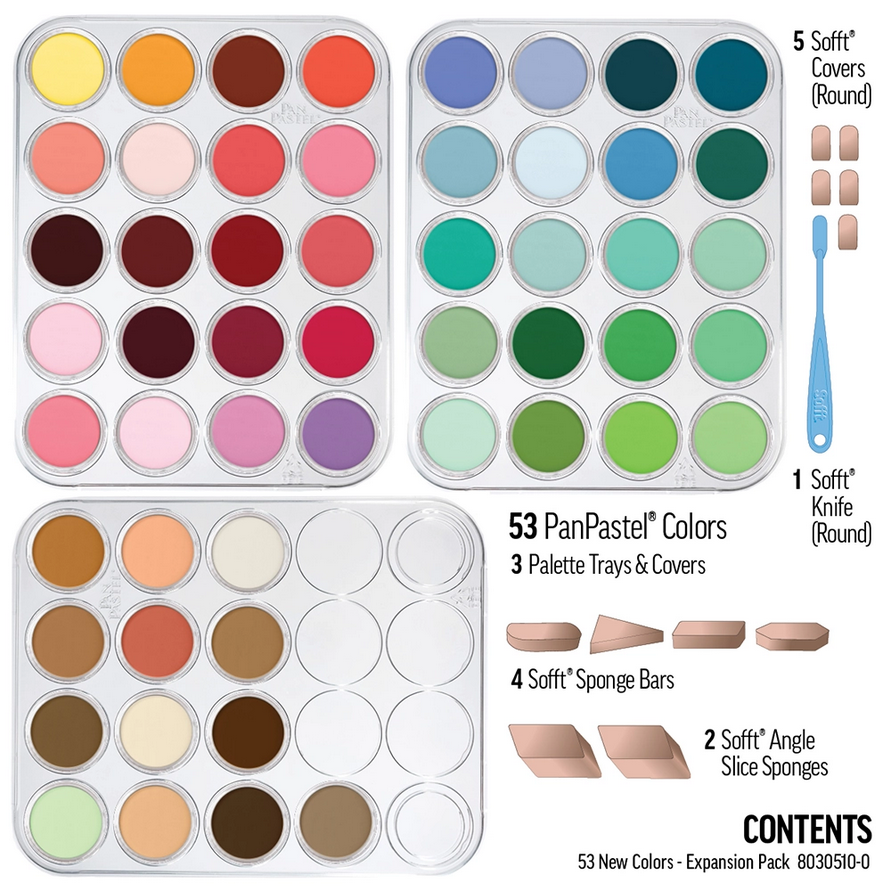 2025 PanPastel set 53 nieuwe kleuren van PanPastel