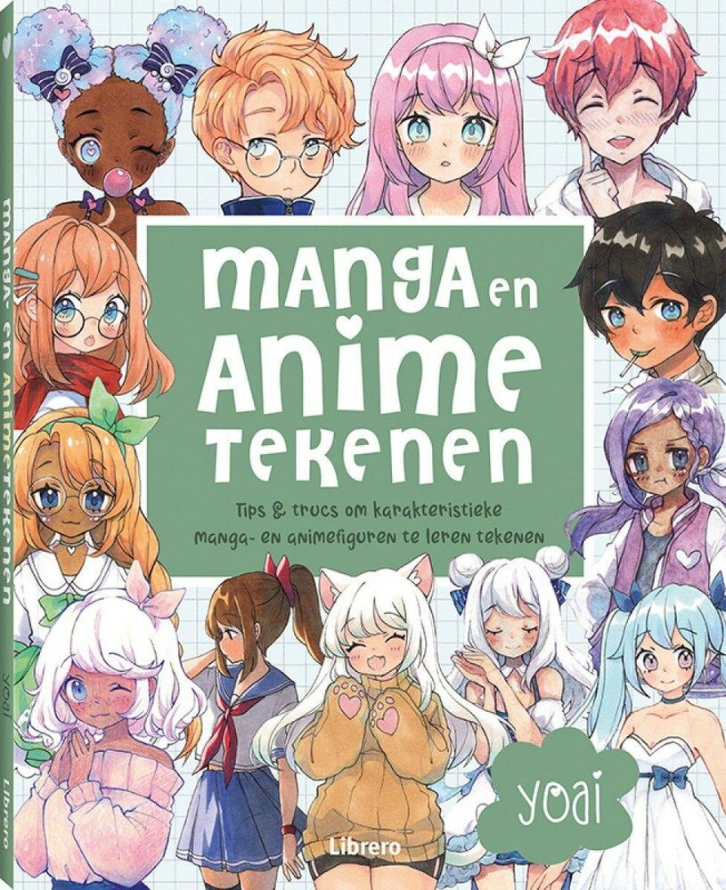 Cover van Manga- en anime tekenen door Yoai &ndash; stap voor stap mangafiguren leren tekenen