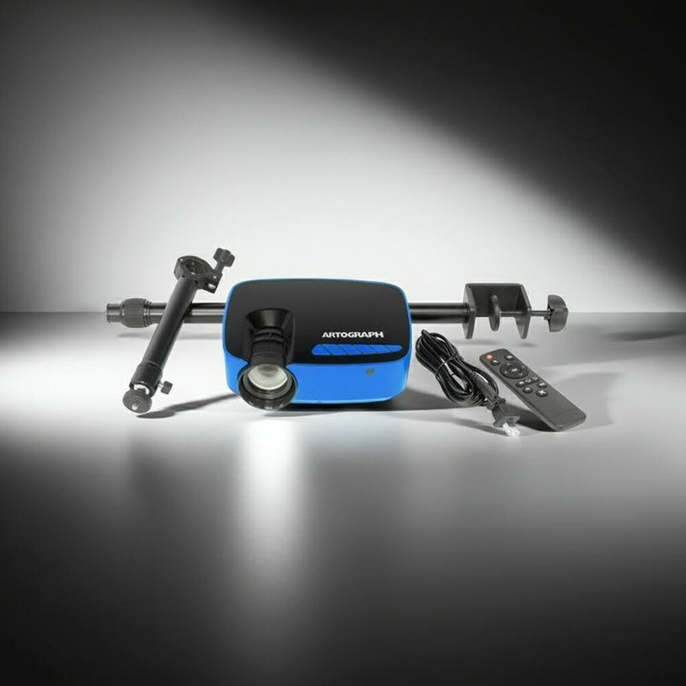 Blue  Digital Projector Artograph Flare 100