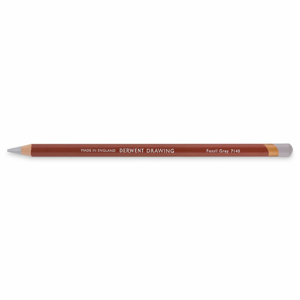 Fossil Grey Drawing Pencil / Potlood van Derwent Kleur 7140