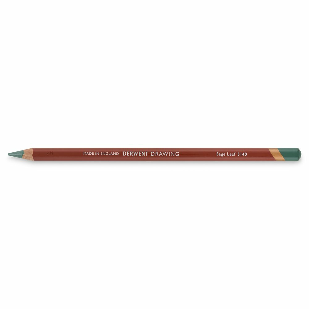 Sage Leaf Drawing Pencil / Potlood van Derwent Kleur 5140