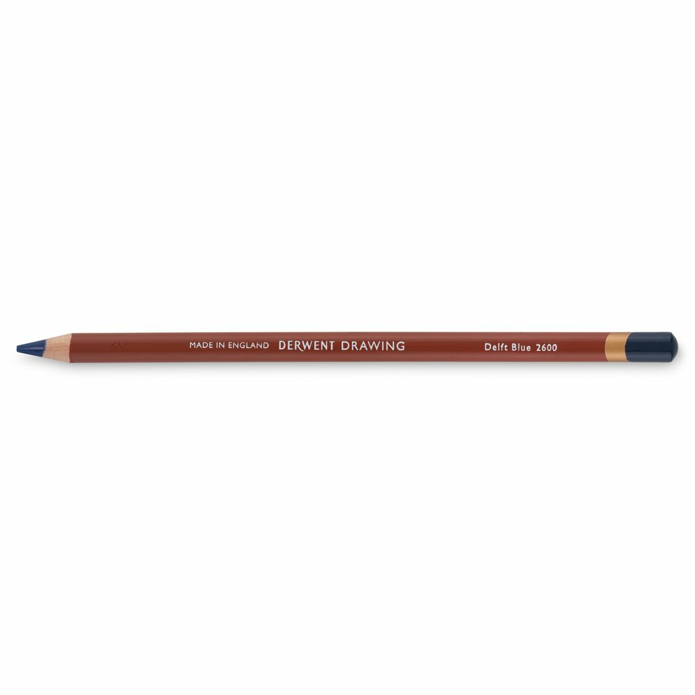 Delft Blue Drawing Pencil / Potlood van Derwent Kleur 2600