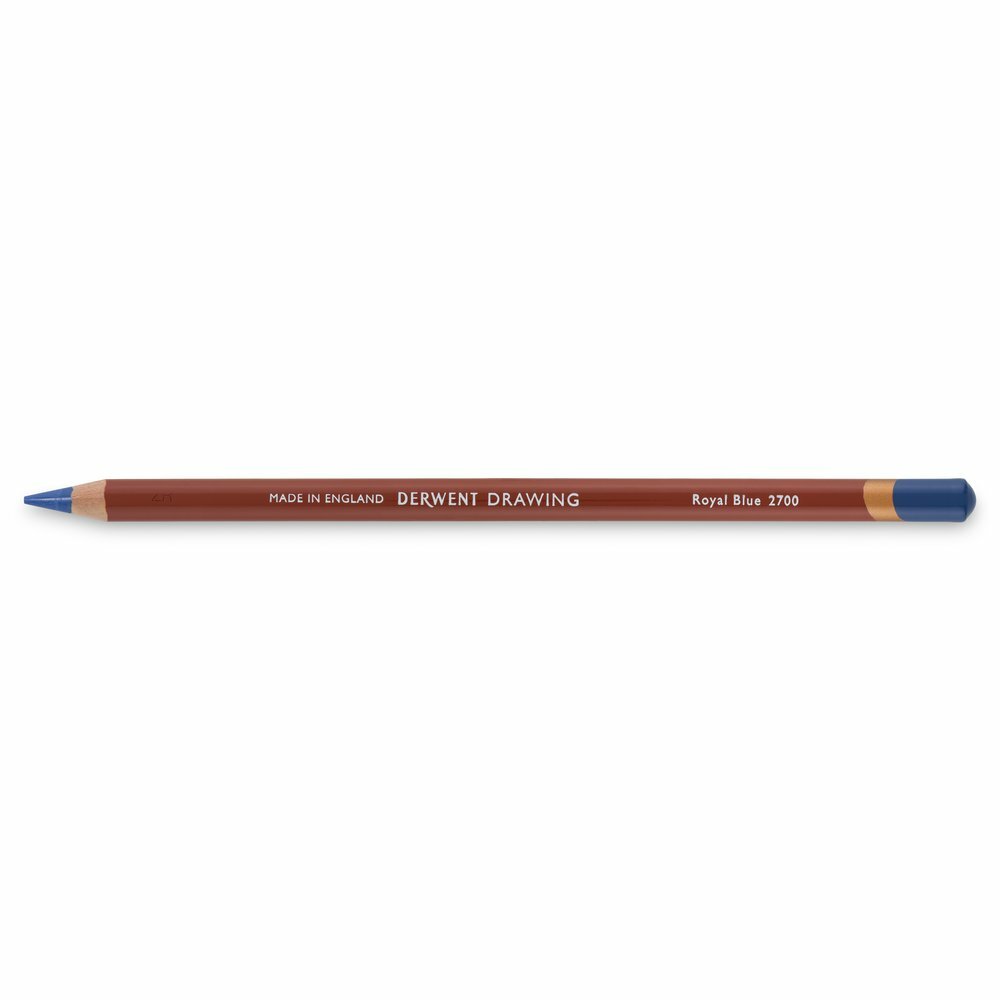 Royal Blue Drawing Pencil / Potlood van Derwent Kleur 2700