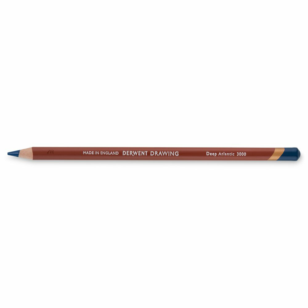 Deep Atlantic Drawing Pencil / Potlood van Derwent Kleur 3000