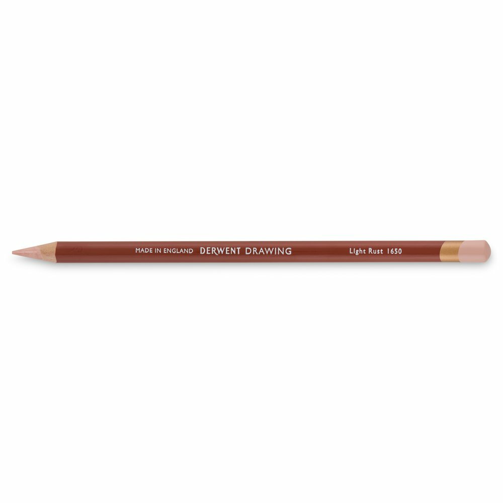 Light Rust Drawing Pencil / Potlood van Derwent Kleur 1650