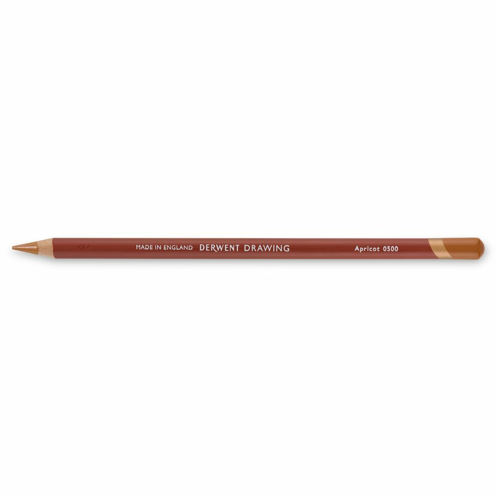 Apricot Drawing Pencil / Potlood van Derwent Kleur 0500