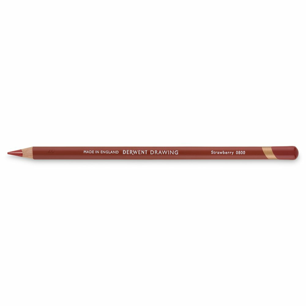 Strawberry Drawing Pencil / Potlood van Derwent Kleur 0800