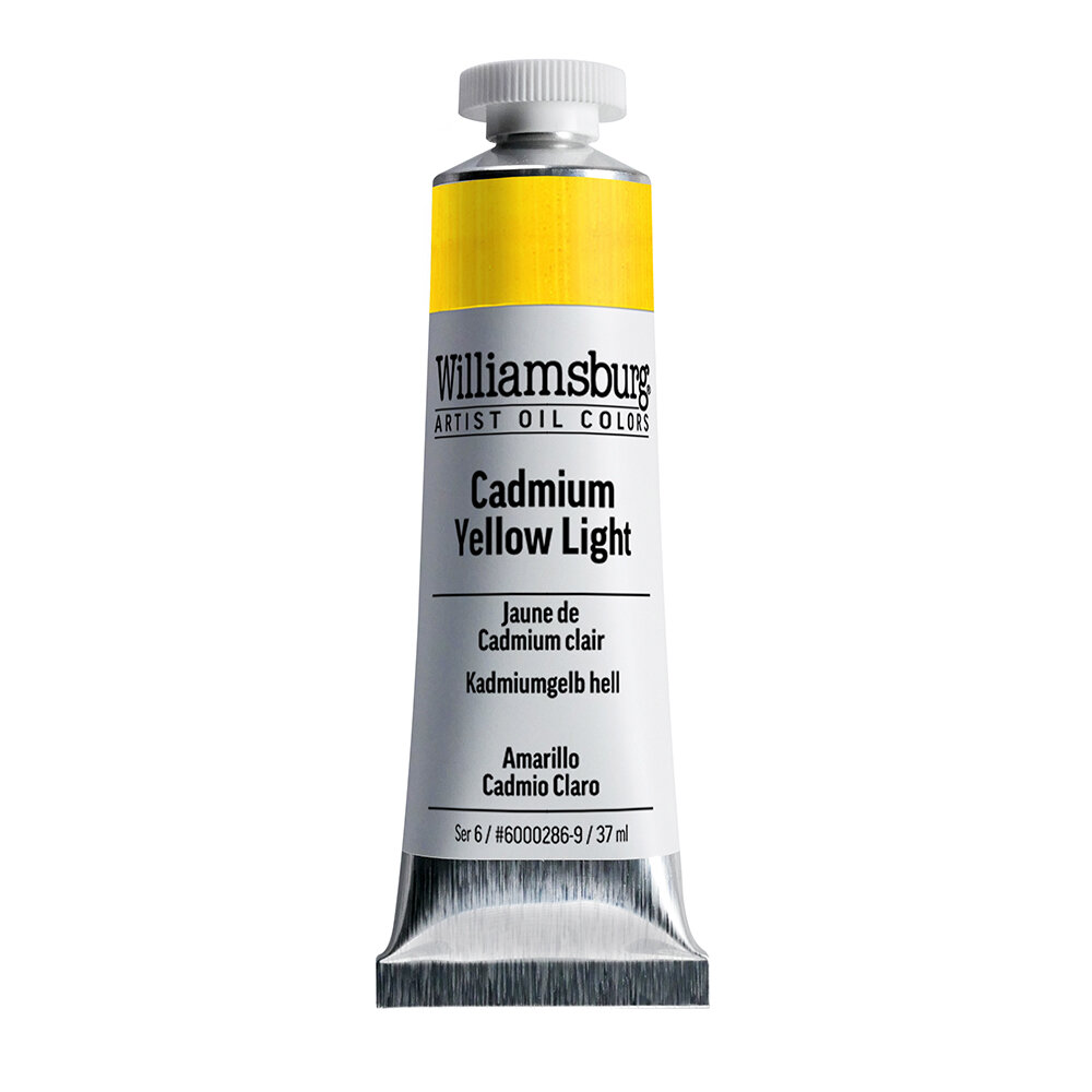 Cadmium Light Yellow / Cadmium Geel Licht (S6) Williamsburg Olieverf 37 ML Kleur 0286