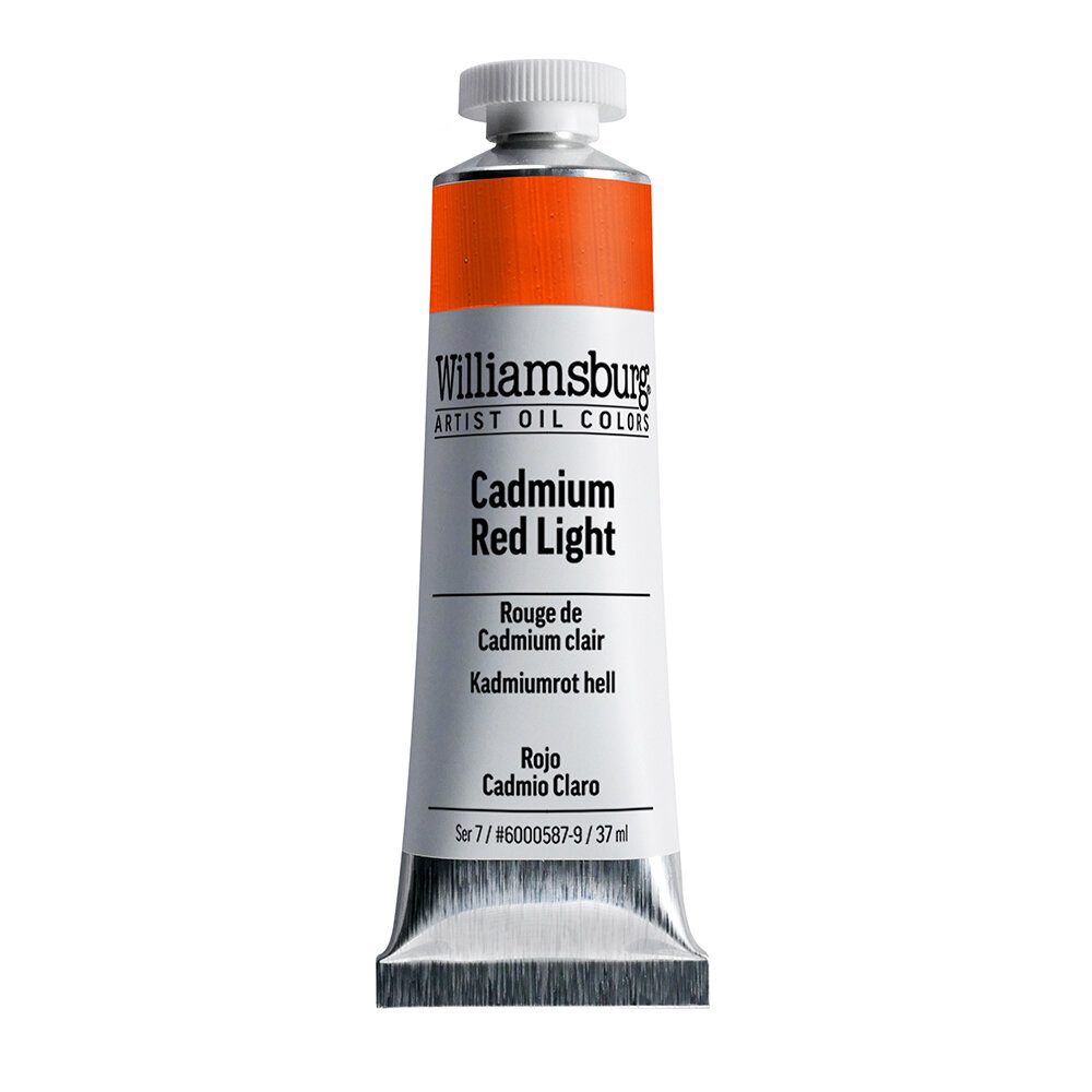 Cadmium Light Red / Cadmiumrood Licht (S7) Williamsburg Olieverf 37 ML Kleur 0587