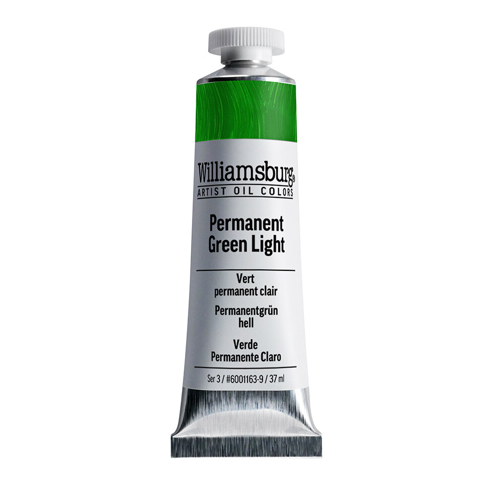 Permanent Light Green / Permanent Groen Licht (S3) Williamsburg Olieverf 37 ML Kleur 1163