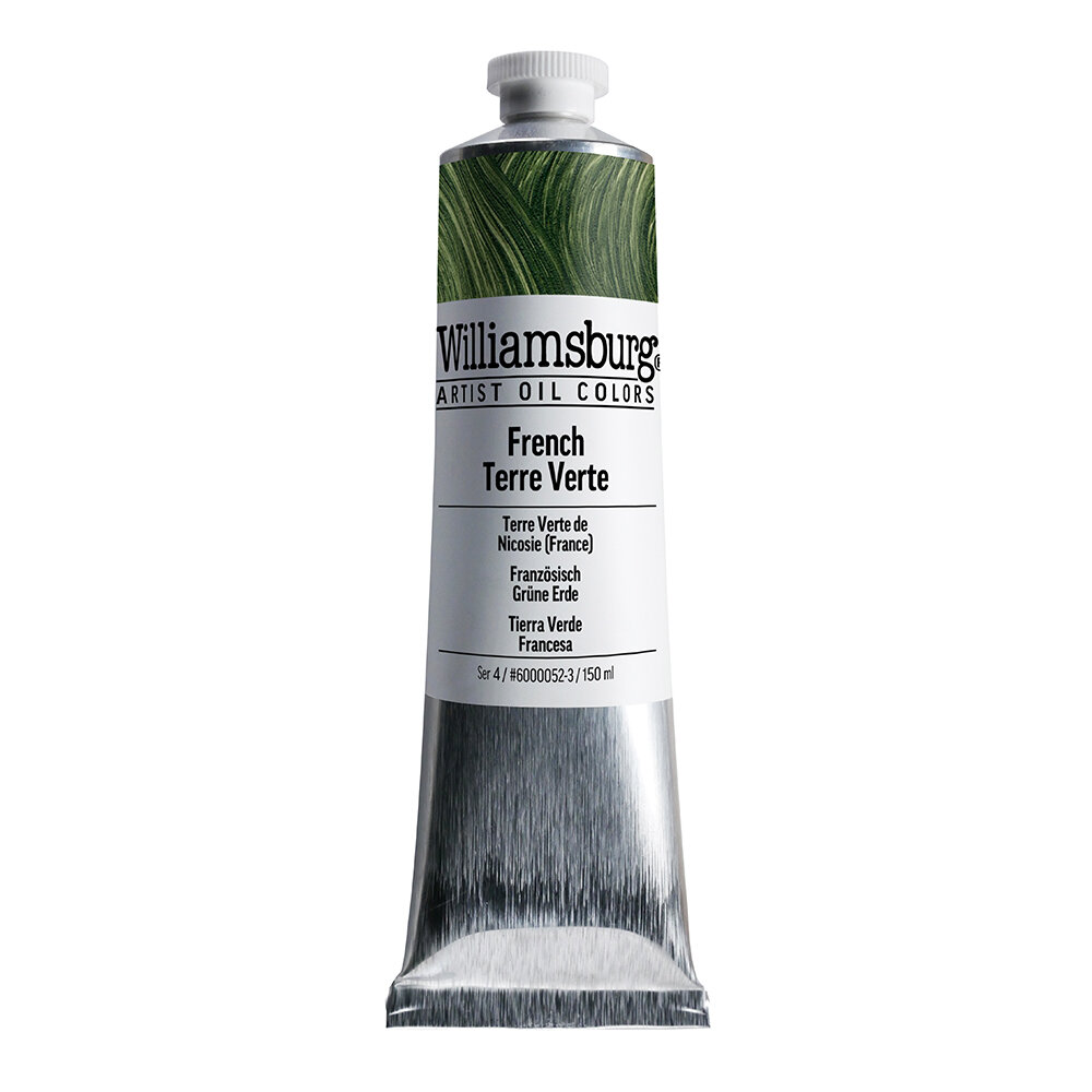 French Green Earth / Frans Groene Aarde (S4) Williamsburg Olieverf 150 ML Kleur 0052