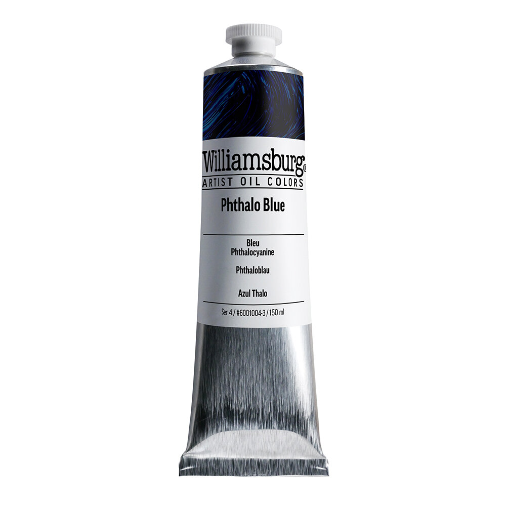 Phthalo Blue / Phthaloblau (S4) Williamsburg Olieverf 150 ML Kleur 1004