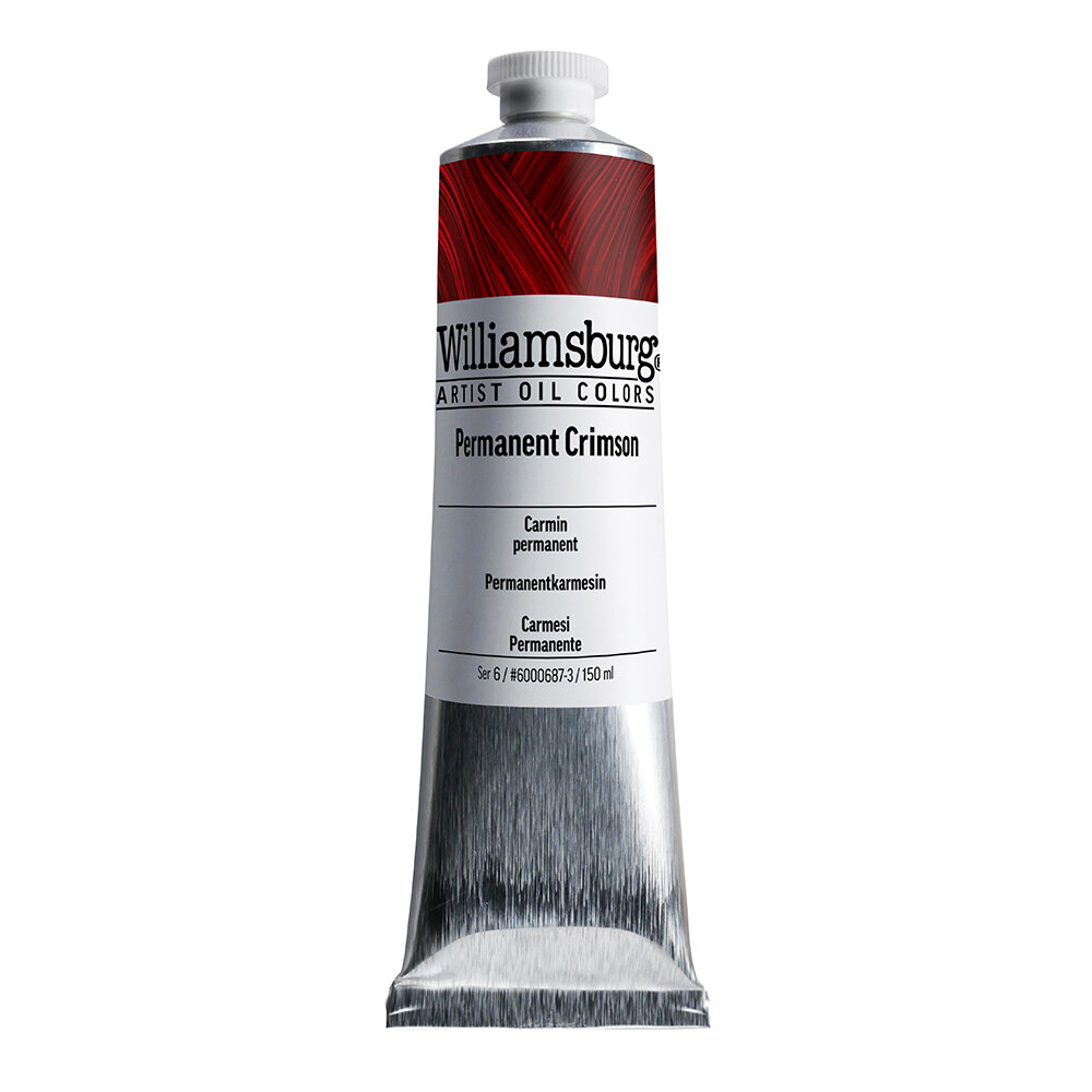 Permanent Crimson / Permanent Crimson (S6) Williamsburg Olieverf 150 ML Kleur 0687