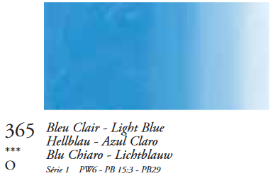 Licht Blauw (Serie 1) Extra Fine Oil Stick van Sennelier 38 ML Kleur 365