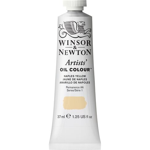 Naples Yellow Artists Oil Colour Winsor &amp; Newton 37 ML Kleur 422