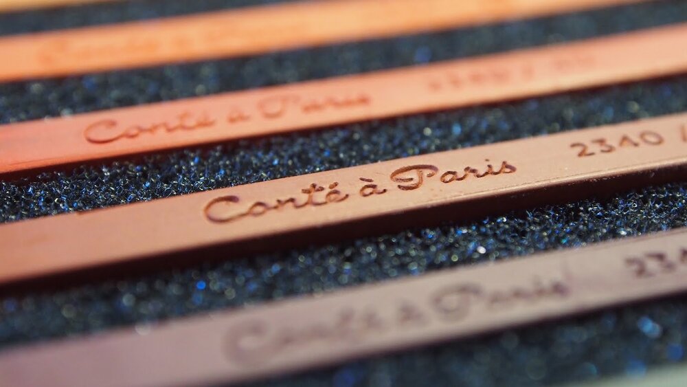 2 x Carr&eacute; Schetskrijt Cont&eacute; &agrave;&nbsp;Paris Black 2B