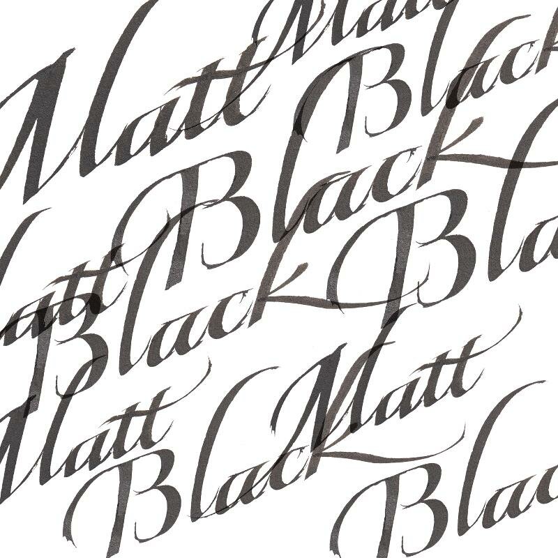 Mat Black Calligraphy Ink van Winsor &amp; Newton 30 ML Kleur 030