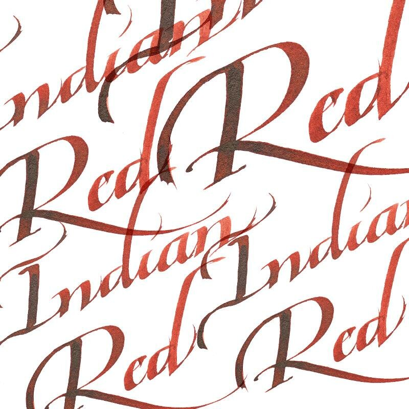 Indian Red Calligraphy Ink van Winsor &amp; Newton 30 ML Kleur 317
