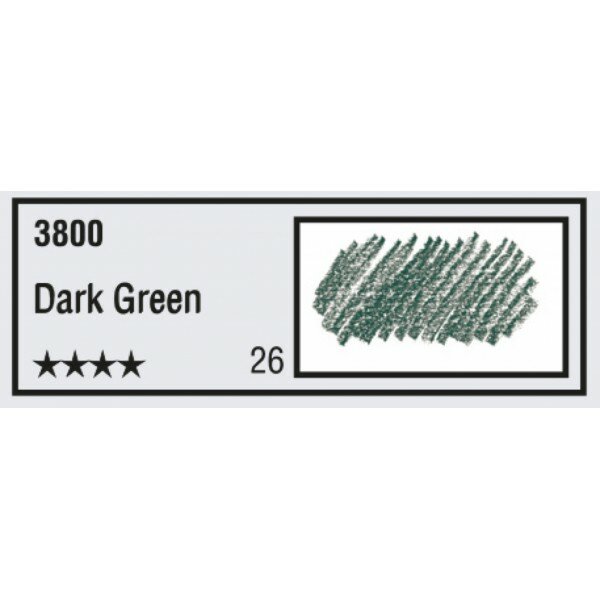 Polycolor 3800 Dark Green Koh-I-Noor Kleur 026