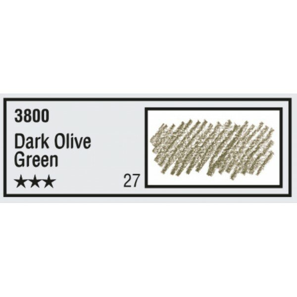 Polycolor 3800 Olive Green Dark Koh-I-Noor Kleur 027