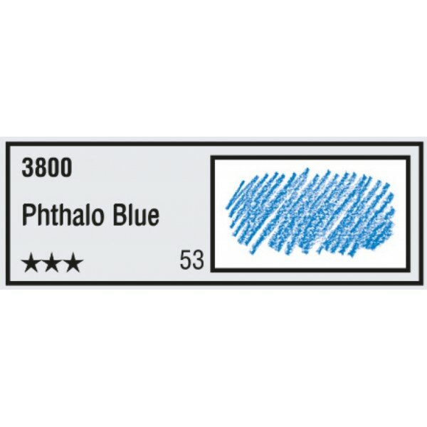 Polycolor 3800 Phthalo Blue Koh-I-Noor Kleur 053