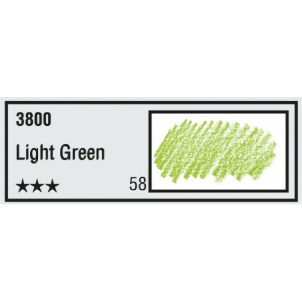 Polycolor 3800 Light Green Koh-I-Noor Kleur 058