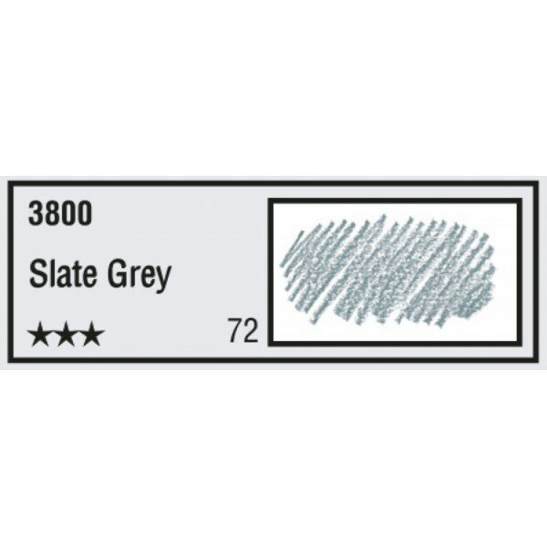 Polycolor 3800 Slate grey Koh-I-Noor Kleur 072
