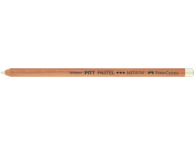 Pastelpotlood zachtwit Faber-Castell Pitt