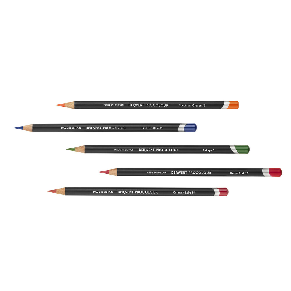 Procolour set van 24 potloden blik Derwent