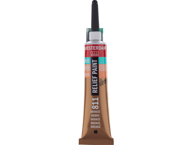 Talens Amsterdam Deco relief paint Brons Kleur 811